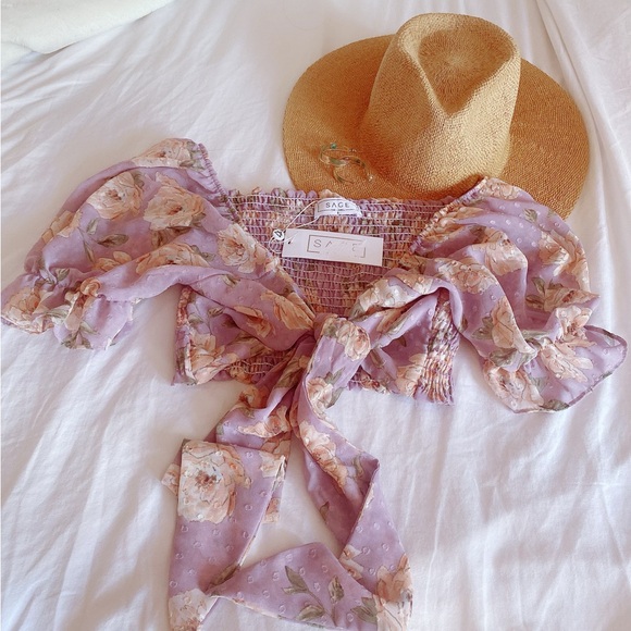 Sage the Label Viola A Bloom top - Picture 14 of 15